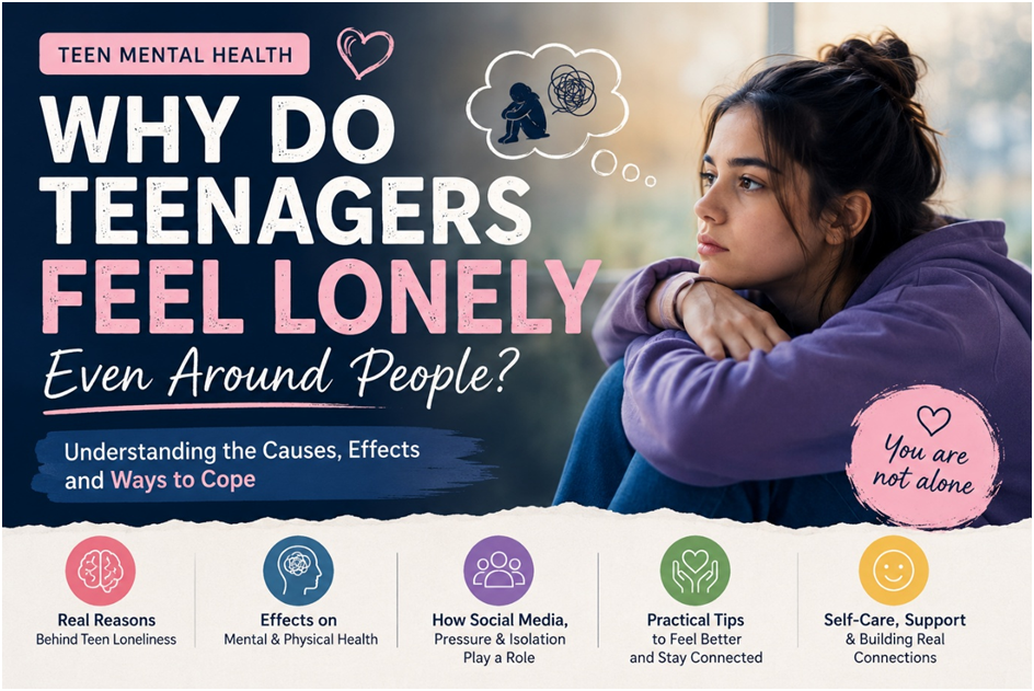 Why Do Teenagers Feel Lonely Even Around People?